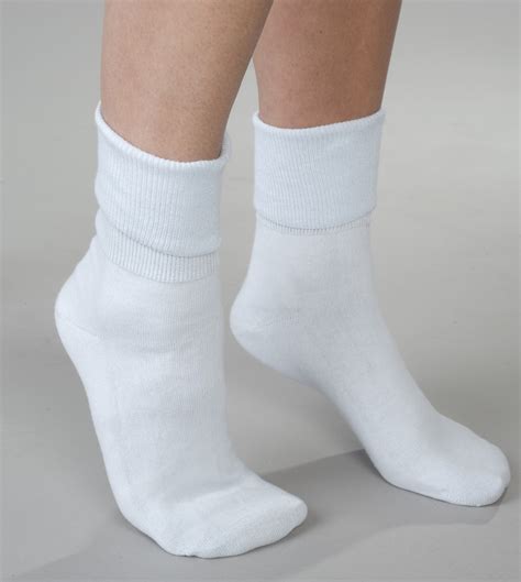 White Cotton Socks 